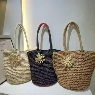 OE-B-522 Raffia tota handbag 2026 summer straw 