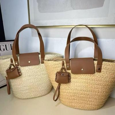 OE-B-525 Raffia tota handbag 2026 summer straw 