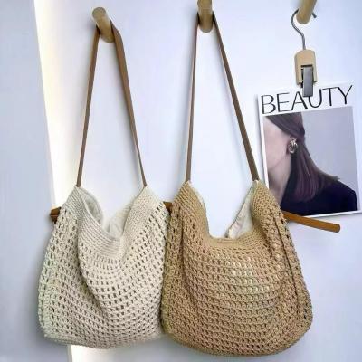 OE-B-529 Multicolor Woven Straw Tote Bag | Fashion Raffia Tote Handbag for Summer & Beach - 副本